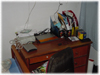 Desk in closer view