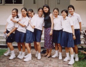 Ms Tan and the girls