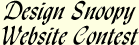 Design Snoopy Website Contest