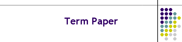 Term Paper