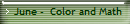 June -  Color and Math