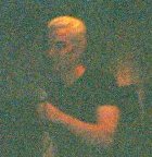 Another fuzzy picture of James (hiss, boo on evil hotel lighting)