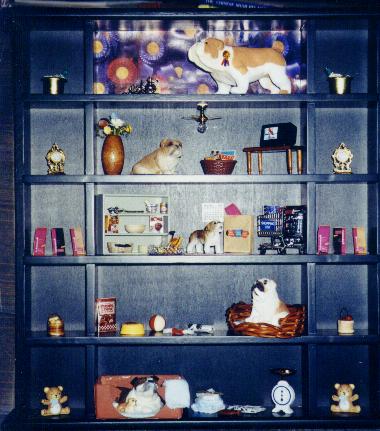 Bulldog Shadow Box