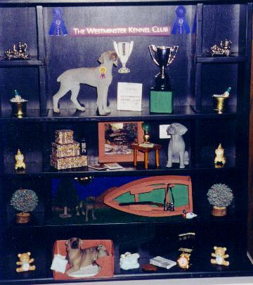 Weimaraner Shadow Box