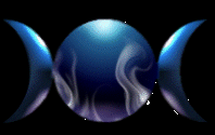 Goddess Symbol - Blue