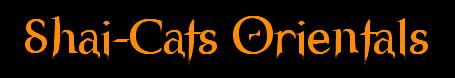Shai-Cats Orientals