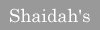 Shaidah's