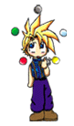 Oh my, I'm deathly scared of revolving materia balls!