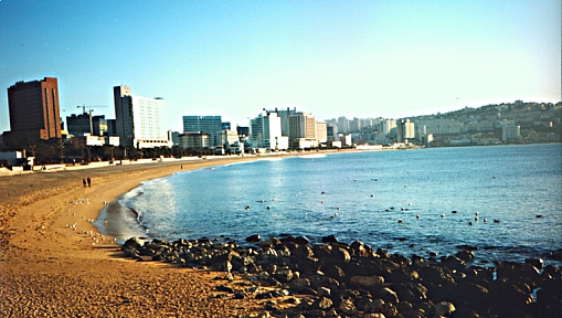 Haeundae Beach from the Westin Hotel