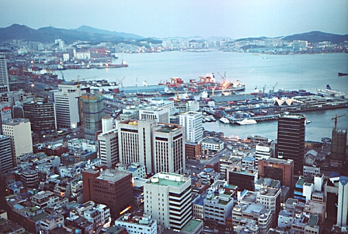 View from Busan Tower