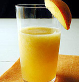 sparkling peach splash pic