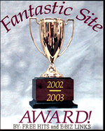Fantastic Site Gold Award