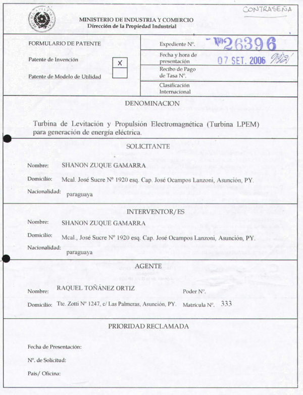 File Registry of EMLP Turbine (front)