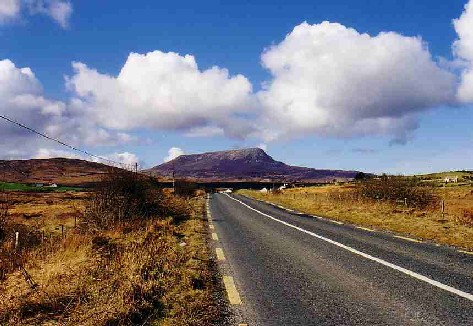 The road to Muckish