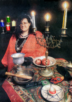 Braided Wheel Altar