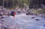 One of many creek crossings