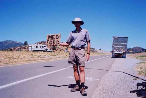 Heading to Medford to catch a 2 night Greyhound bus ride to Calgary