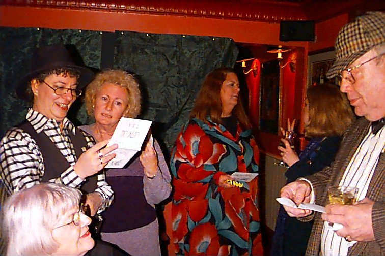 Maggie Walsh (seated), Mickey Fromkin, Cynthia Wein, Susan Rice