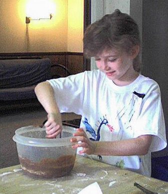 Kathryn stirring