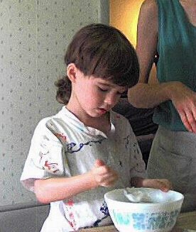 Vincent stirring
