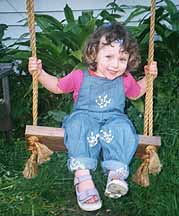 Rebecca in swing