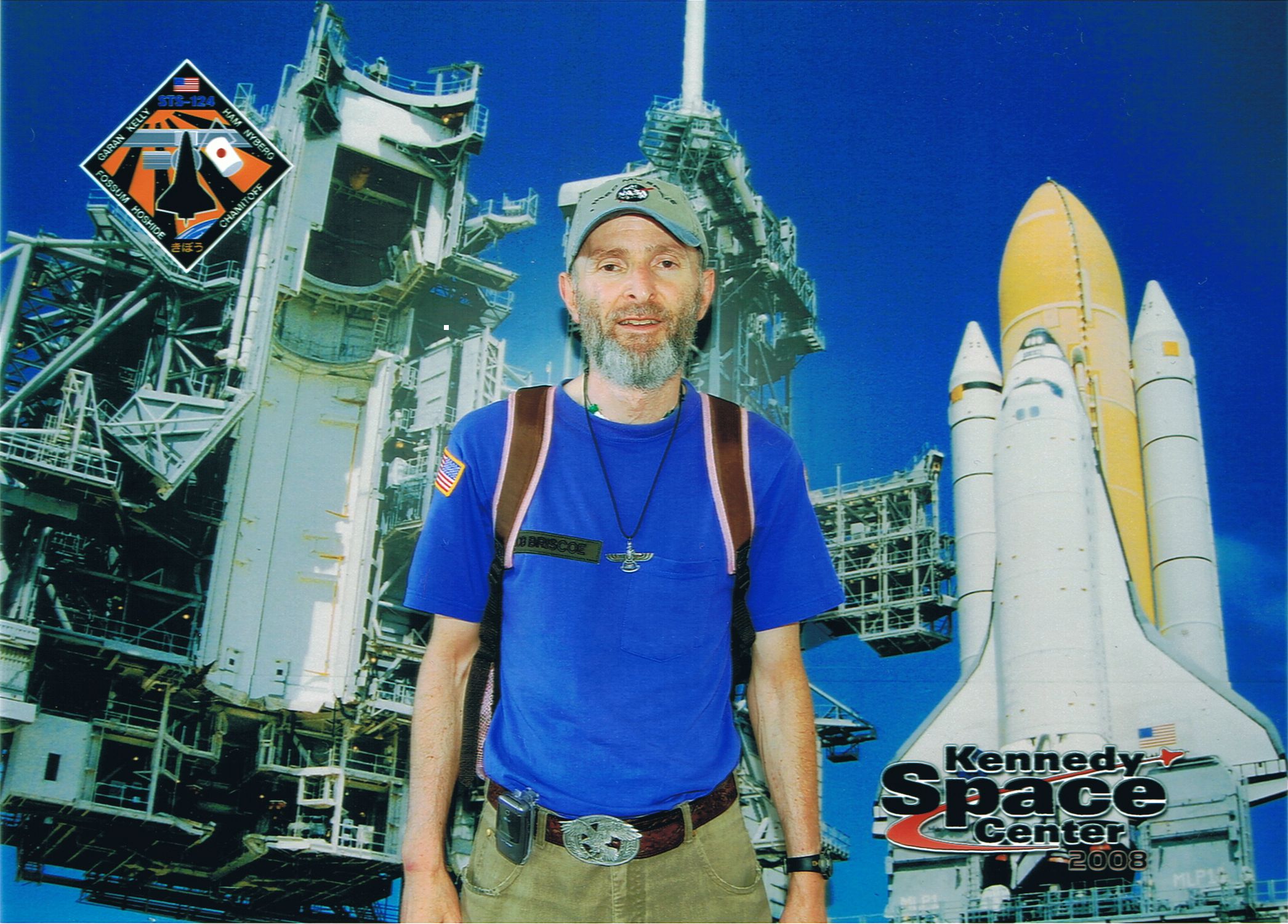 Mister Haj Seyed Maloun at Kennedy Spaceport