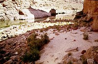 LEFT - TIGER WASH 26.7. (UPPER) CC=20 MARGINAL: POOR MOORING. 1975. NPS,  BORDEN.