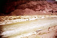 LEFT - TANNER MINE (PALISADES) 65.5 (LOWER) CC=40+ HEAVILY USED. AVAILABLE TO HIKERS. 1975. NPS,  BORDEN.