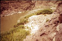 RIGHT - 73.8 MILE (LOWER) REJECTED - OPEN AREAS BELOW HIGH-WATER MARK. 1975. NPS,  BORDEN. 
