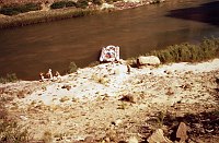 LEFT - 74.7 MILE (UPPER) CC=10 ROCKY. 1975. NPS,  BORDEN. 