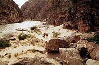 RIGHT - TRINITY CREEK. CC=20. MINIMAL USAGE. 1975. NPS, BORDEN.<br>