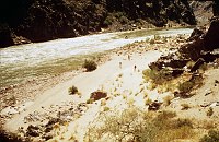 LEFT - BOUCHER RAPIDS (UPPER) CC=10. MARGINAL. 1975. NPS, BORDEN.<br>