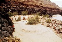 LEFT - 77 FOOT NARROWS (UPPER) CC=30 1975. NPS, BORDEN.<br>