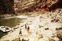 RIGHT - CORK SPRING. CC=15. LEDGE CAMPSITE. 1975. NPS, BORDEN.