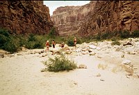 LEFT -  NATIONAL CANYON (INNER) CC=40. HEAVILY USED. 1975. NPS, BORDEN.