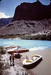 LOOKING UP THE MOUTH OF THE LITTLE COLORADO, MILE 61.5. JULY 1960. NPS, BELKNAP C-09