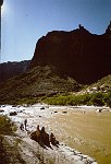 LOOKING UP THE MOUTH OF THE LITTLE COLORADO, MILE 61.5. AUG 1963. NPS, BELKNAP C-10