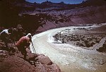 LOOKING DOWN UNKAR RAPID, MILE 72. JULY 1960. NPS, BELKNAP C-15