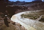 LOOKING DOWN UNKAR RAPID, MILE 72. AUG 1963. NPS, BELKNAP C-16