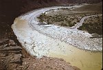 LOOKING DOWN UNKAR RAPID, MILE 72. AUG 1963. NPS, BELKNAP C-18