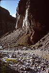 LOOKING DOWN THE COLORADO AT THE HEAD OF HANCE RAPID, MILE 76.5. AUG 1963. NPS, BELKNAP C-26
