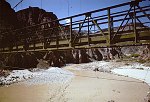 LOOKING  DOWN THE COLORADO FROM THE KAIBAB BRIDGE, MILE 87.5. AUG 1963. NPS, BELKNAP C-32