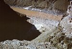 LOOKING DOWN ON THE CONFLUENCE OF TAPEATS CREEK WITH THE COLORADO, MILE 134. AUG 1963. NPS, BELKNAP C-44