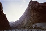 LOOKING DOWN THE GRAND CANYON FROM THE MOUTH OR KANAB CREEK. 22 AUG 1963.  NPS, BELKNAP 81