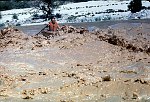 BUZZ BELKNAP RUNS A SPORTYAK THROUGH GRANITE PARK RAPID, MILE 209 26 AUG 1963. NPS,  BELKNAP 137