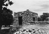 STONE BUILDING NEAR WATCHTOWER. TRANSFORMER SUB-STATION? CIRCA 1935 NPS.