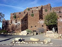 100TH ANNIVERSARY OF HOPI HOUSE, INDIAN HANDICRAFT AND SOUVENIR STORE, GRAND CANYON N.P. NPS PHOTO. 
