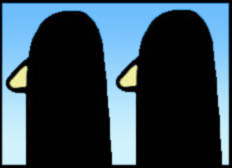 beaks in t' bleak strips