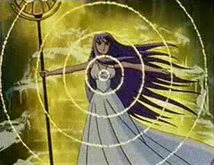 Saori prayed