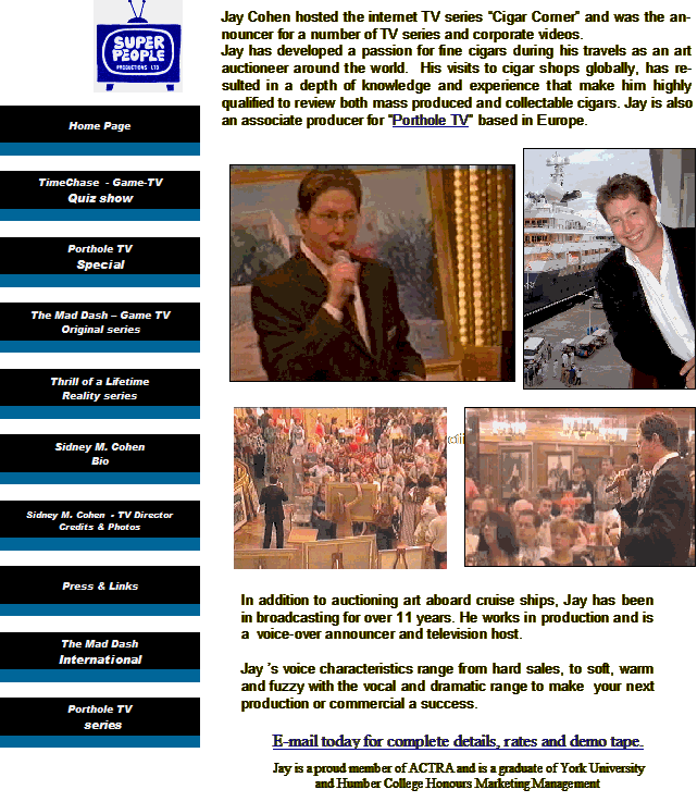 SPPL LOGO  Art Auction: Costa Atlantica  Auction: Atlantica  Jay & Yacht  The Auctioneer